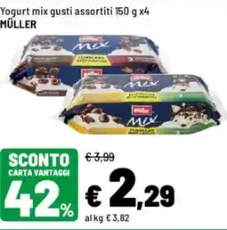 Iper La Grande Yogurt mix MÜLLER offerta