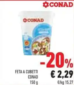 Conad Superstore Feta a cubetti CONAD offerta
