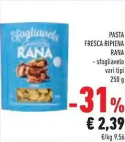 Conad Superstore Pasta fresca ripiena RANA offerta