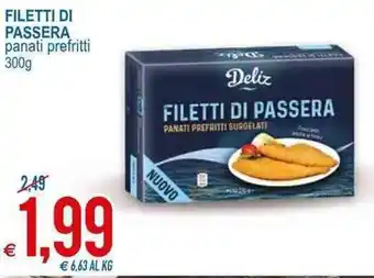 MD Discount Deliz Filetti di Passera 300g offerta