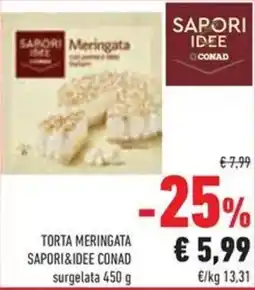 Conad Superstore Torta meringata SAPORI&IDEE CONAD offerta