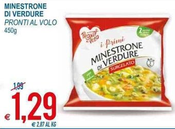MD Discount Pronti Al Volo Minestrone Di Verdure 450g offerta