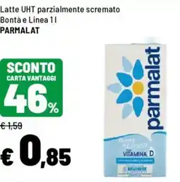Iper La Grande Latte UHT parzialmente scremato Bontà e Linea PARMALAT offerta