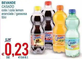 MD Discount Casado Bevande 50cl offerta