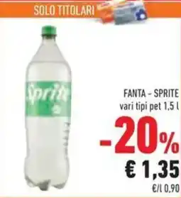 Conad Superstore Fanta, sprite offerta