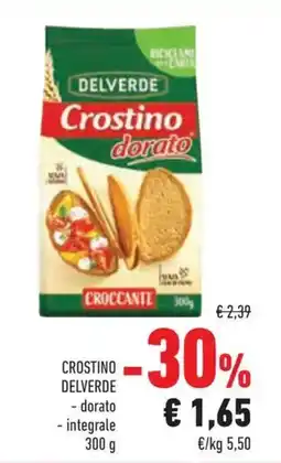 Conad Superstore Crostino delverde dorato, integrale offerta