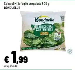 Iper La Grande Spinaci Millefoglie surgelato BONDUELLE offerta