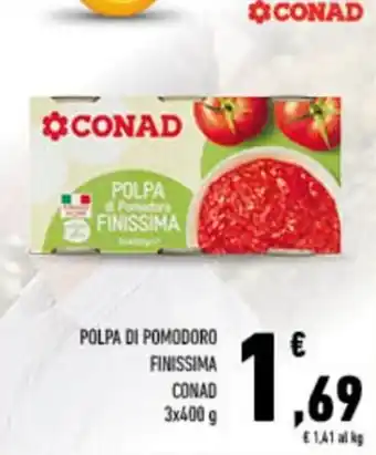 Polpa di pomodoro finissima CONAD