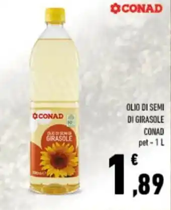 Olio di semi di girasole CONAD