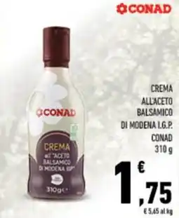 Conad Crema all'aceto balsamico di modena i.g.p. CONAD offerta