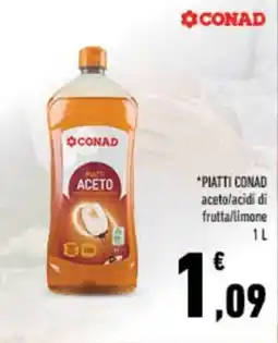 Conad Piatti conad acetolacidi di frutta/limone offerta