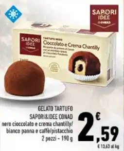 Conad Gelato tartufo SAPORI&IDEE CONAD offerta