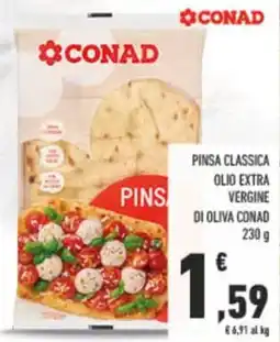 Conad Pinsa classica olio extra vergine di oliva CONAD offerta