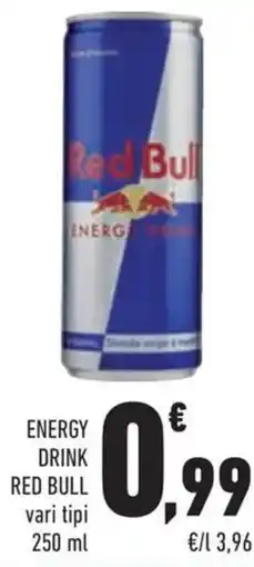 Conad Superstore Energy drink RED BULL offerta