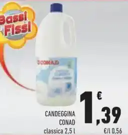 Conad Superstore Candeggina conad classica offerta