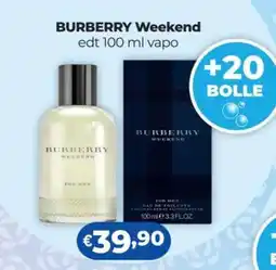 Acqua & Sapone BURBERRY Weekend offerta