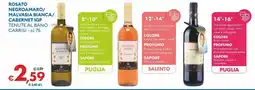 MD Discount Rosato negroamaro/ malvasia bianca/ cabernet igp TENUTE AL BANO CARRISI offerta