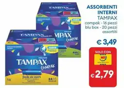 MD Discount Assorbenti interni TAMPAX offerta
