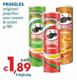 MD Discount PRINGLES original/ paprika/ sour cream & onion offerta