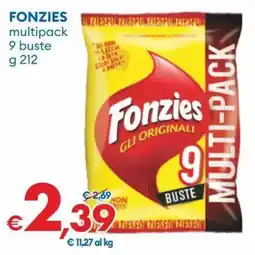 MD Discount FONZIES multipack 9 buste offerta