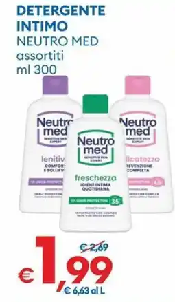 MD Discount Detergente intimo NEUTRO MED offerta