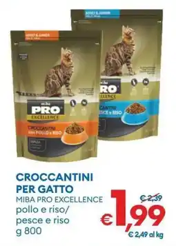 MD Discount Croccantini per gatto MIBA PRO EXCELLENCE offerta
