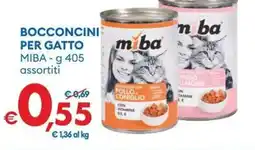 MD Discount Bocconcini per gatto MIBA offerta