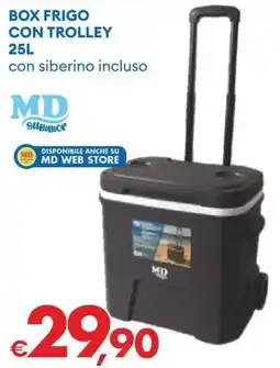 MD Discount Box frigo con trolley offerta