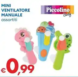 MD Discount Mini ventilatore manuale offerta