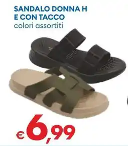 MD Discount Sandalo donna h e con tacco offerta