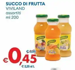 MD Discount Succo di frutta VIVILAND offerta