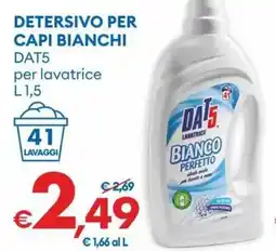 MD Discount Detersivo per capi bianchi DAT5 offerta