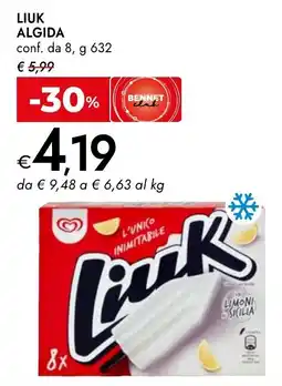 Bennet Liuk ALGIDA offerta