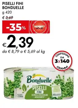 Bennet Piselli fini BONDUELLE offerta