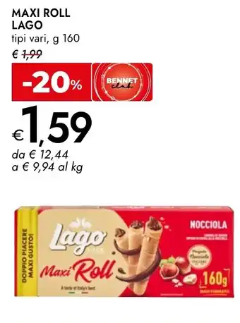 Bennet Maxi roll LAGO offerta