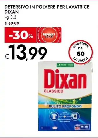 Detersivo in polvere per lavatrice DIXAN