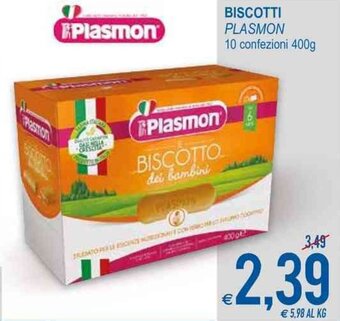 MD Discount Plasmon Biscotti 10 confezioni 400g offerta