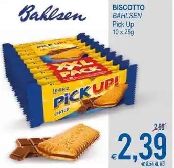 MD Discount Bahlsen Biscotto Pick Up 10x28g offerta