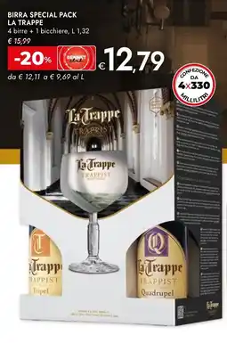 Bennet Birra special pack LA TRAPPE offerta