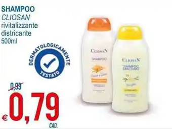 MD Discount Cliosan Shampoo 500ml offerta