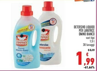 Detersivo liquido per lavatrice