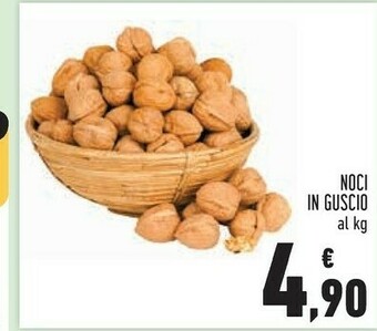 Conad City Noci in guscio offerta