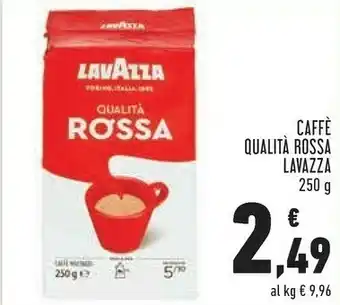 Conad City Caffè qualità rossa offerta