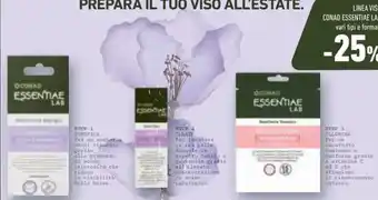 Conad Superstore Linea viso CONAD ESSENTIAE LAB offerta