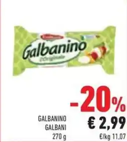 Conad Superstore Galbanino GALBANI offerta