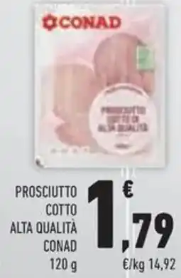 Conad Superstore Prosciutto cotto alta qualità CONAD offerta