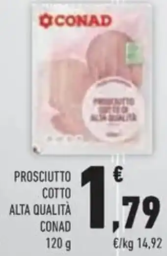 Conad Superstore Prosciutto cotto alta qualità CONAD offerta