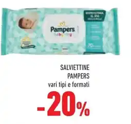 Conad Superstore Salviettine PAMPERS offerta