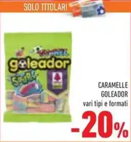 Conad Superstore Caramelle GOLEADOR offerta