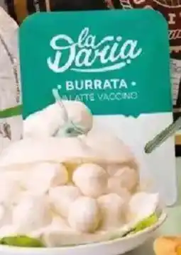 Tigros La daria burrata con perle di mozzarella offerta